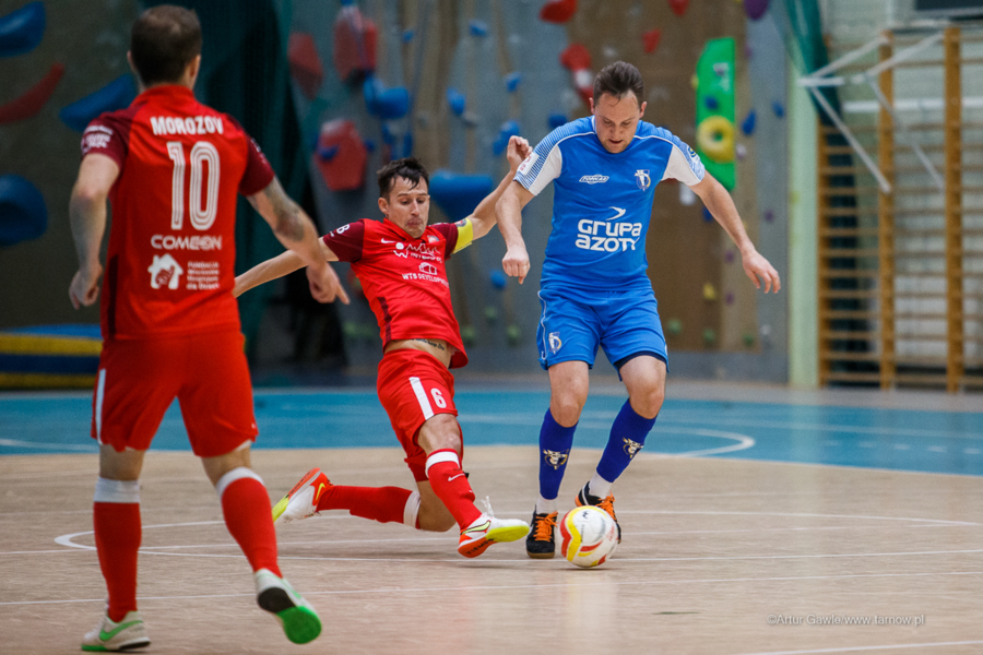 Mecz pierwszej ligi futsalu mężczyzn: Unia Tarnów - GSF Gliwice